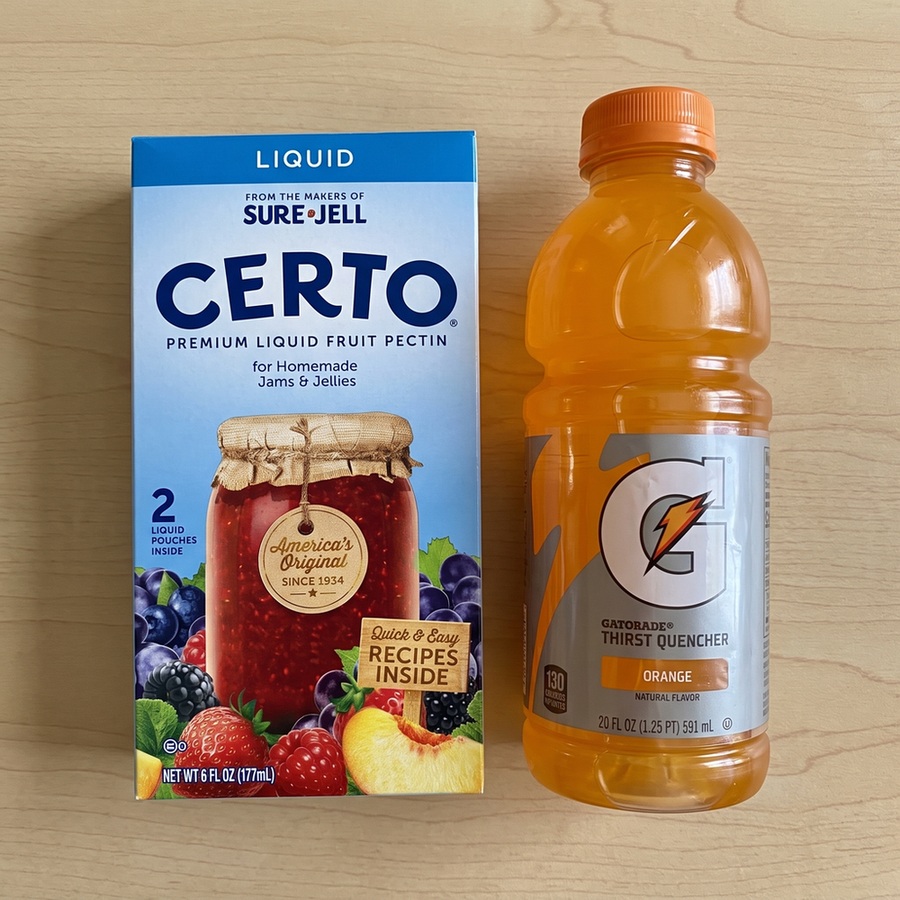 certo and gatorade