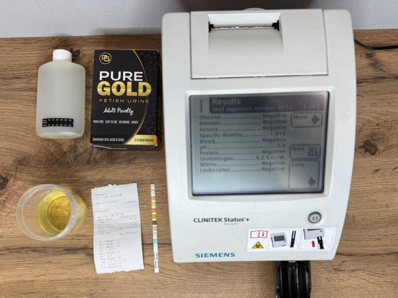 pure gold urine lab test